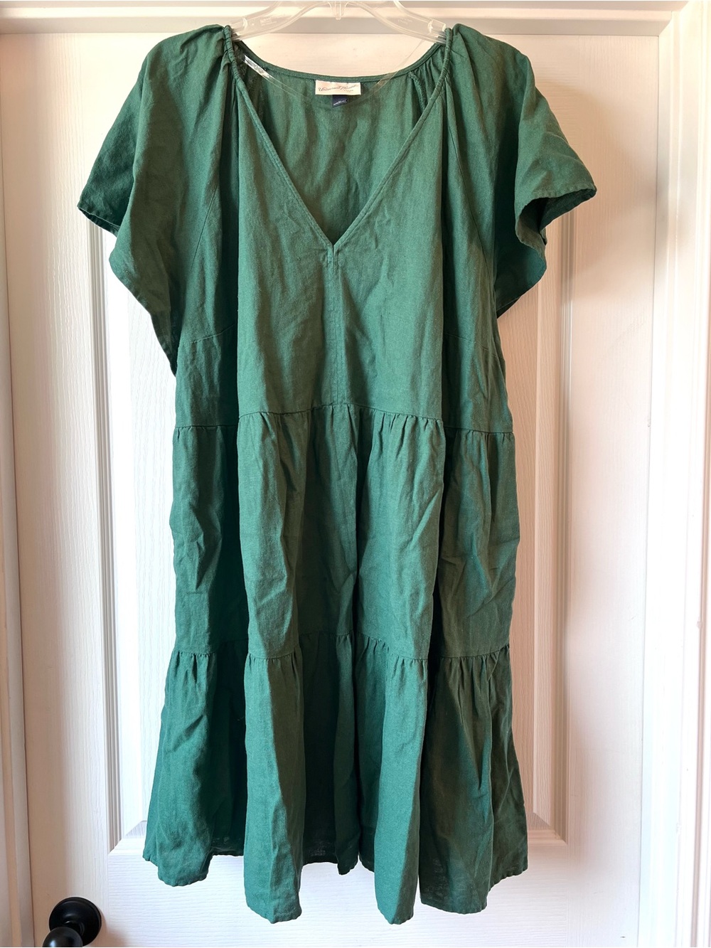 Universal Thread Green Tiered Mini Dress 1X